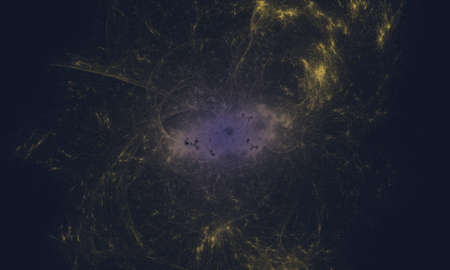 space background with realistic nebula and galaxy