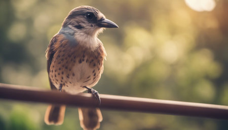 small bird with natural background, beautiful natureの素材