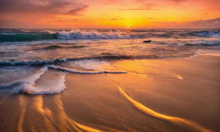 Landscape of paradise tropical island beach, beautiful backgroundの素材