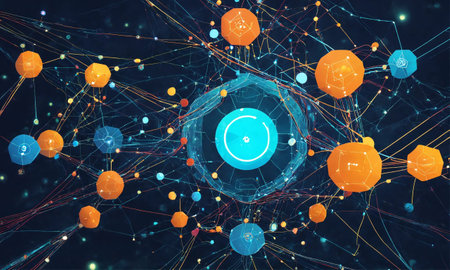 AI research of robot and cyborg development for future of people livingの素材