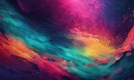 Blurred gradient background with grain texture. Perfect for wallpaper backgroundの素材