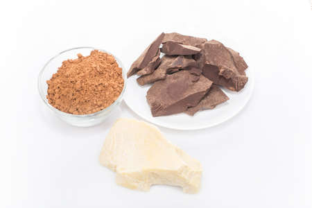 products of processing cocoa beansの写真素材