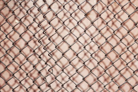 the image old metal mesh, texture, shadow