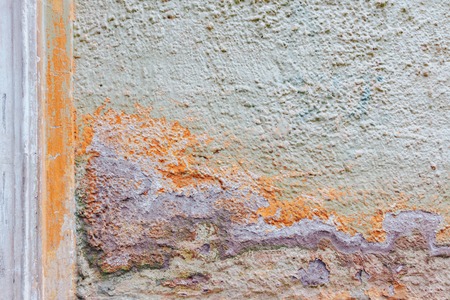 the image rough wall texture with cracked paintの写真素材