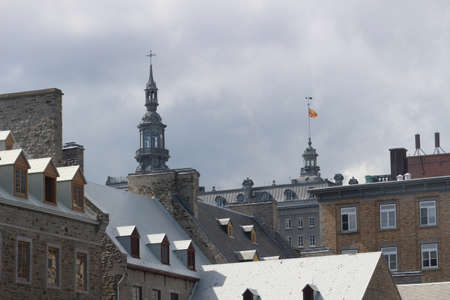 Old Quebec cityの写真素材