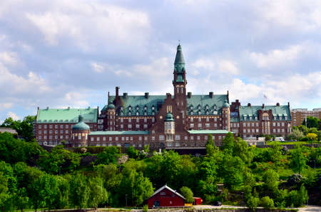 Danvikshem Retirement home in Stockholm Swedenのeditorial素材