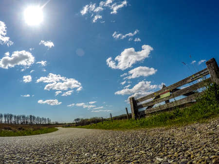 Long road aheadの写真素材