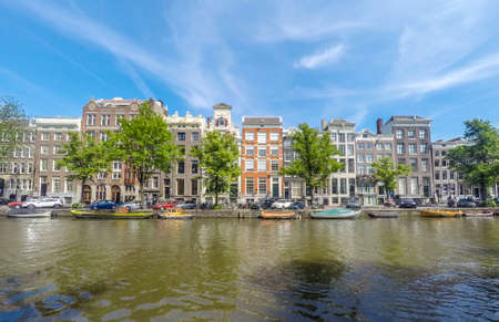 Keizersgracht Amsterdamのeditorial素材