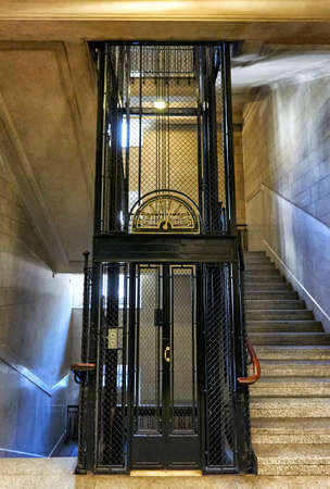 Classic elevatorの写真素材