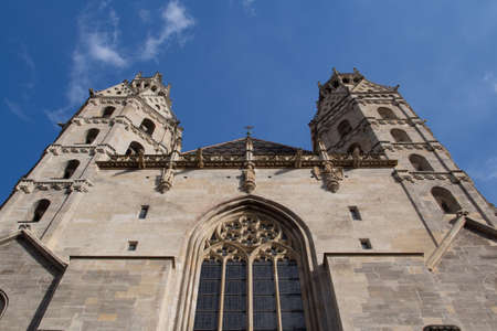 Bottom view of a church.のeditorial素材