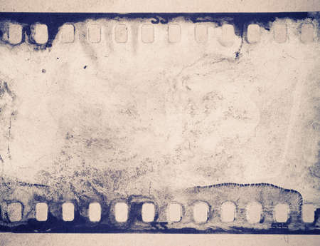 designed grunge filmstrip, may use as a backgroundの写真素材