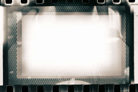 collage of film strips, may use as a backgroundの写真素材