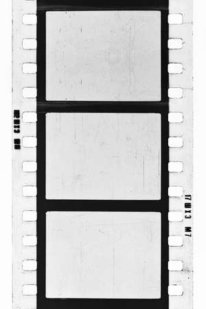 empty film strip, may use as a backgroundの写真素材