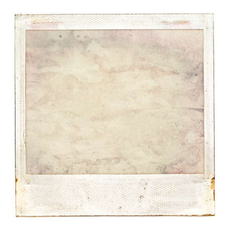 instant photo frameの写真素材