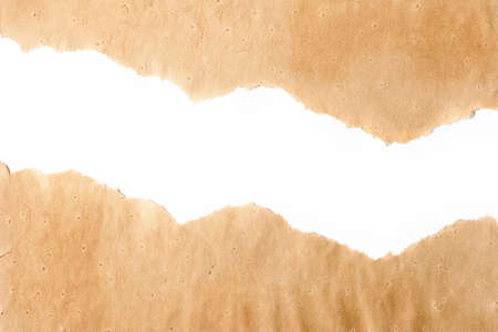torn old paper backgroundの写真素材