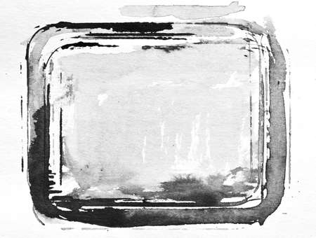 An abstract painted ink frameの写真素材