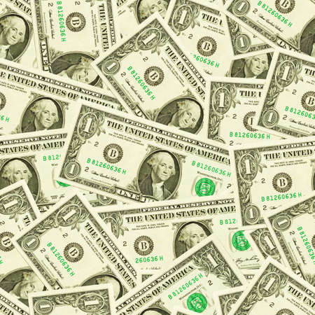 Seamless dollars background 