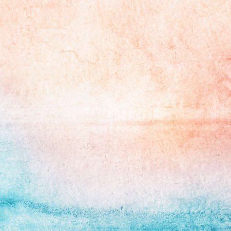 Abstract watercolor hand painted background の写真素材