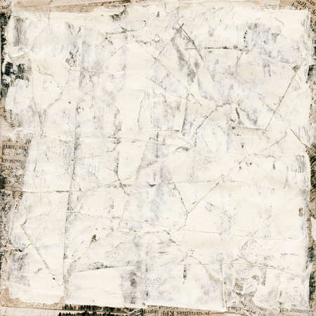 Painted grunge background. Used collage technique. Made myself.の写真素材