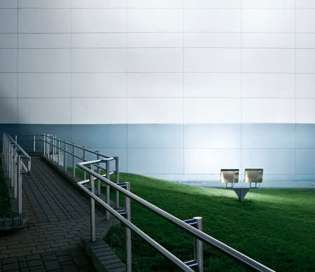 Empty wall, can be used as backgroundの写真素材