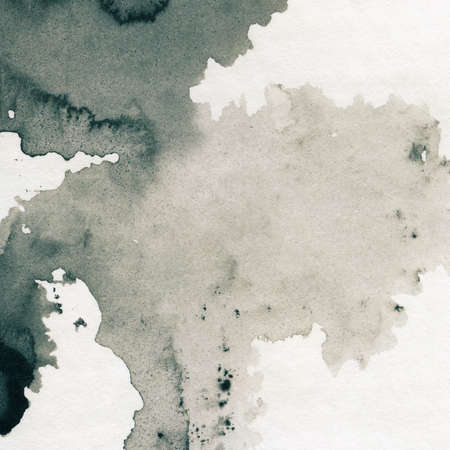 Abstract painted grunge background, ink texture.の写真素材