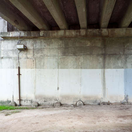 Aged street wall background, textureの写真素材