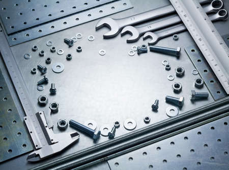 Metal work tools, steel parts.