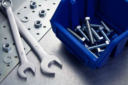 Metal work tools, steel parts.