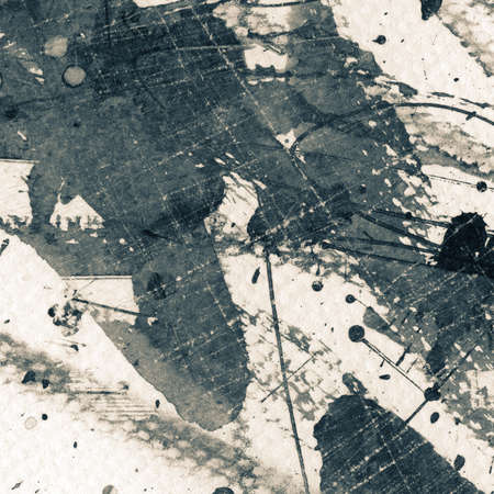 Abstract grunge background, ink texture の写真素材
