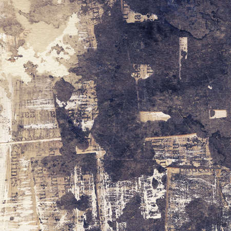 Abstract grunge background, ink texture.の写真素材