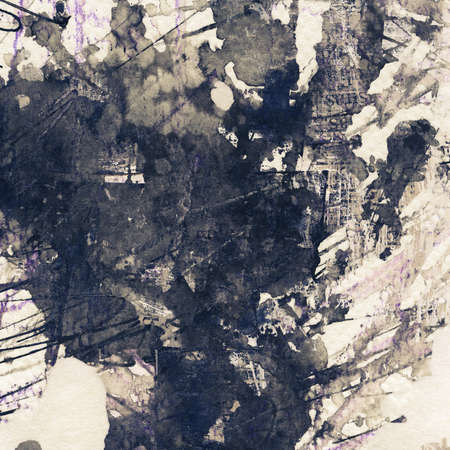 Abstract grunge background, ink texture の写真素材