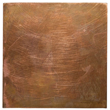Copper plate texture, old metal background 