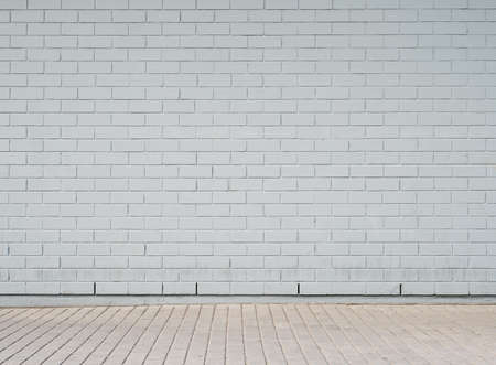 Brick wall background, texture for graffitiの写真素材