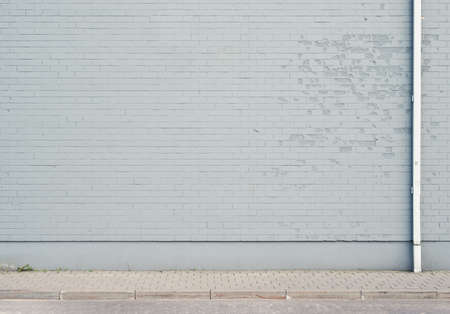 Brick wall background, texture for graffitiの写真素材