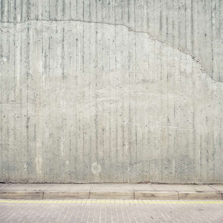 Aged street wall background, textureの写真素材