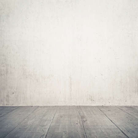 Urban background. Empty concrete wall and floor.の写真素材