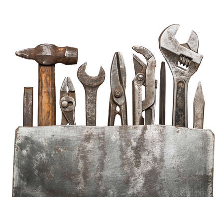 Rusty old tools.