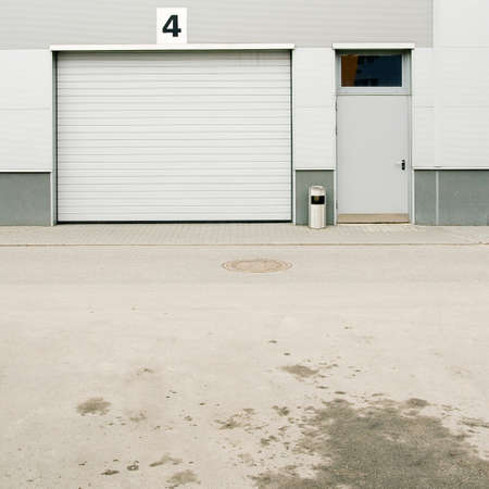 Warehouse doors.の写真素材