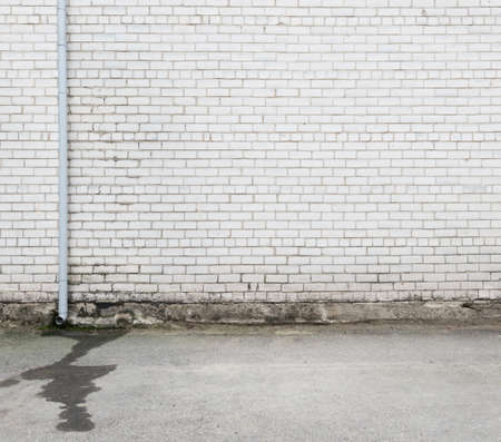 Empty street wall background, texture