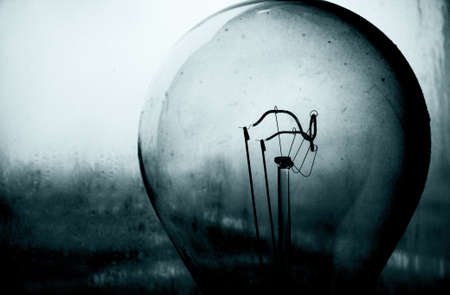 Unplugged old lamp bulb.の写真素材