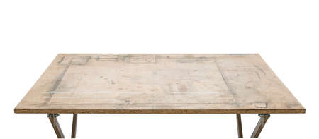 Workshop table top, isolated