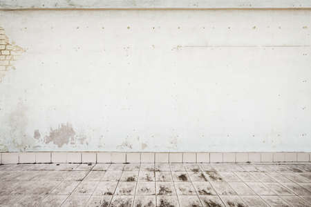 Aged street wall background, textureの写真素材