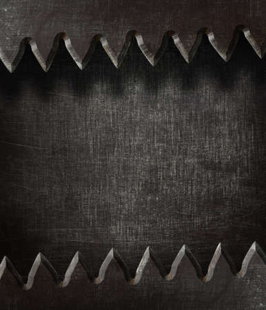 Aged metal texture. Dark steel background.の写真素材