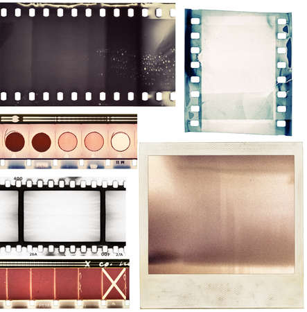 Film texturesの写真素材
