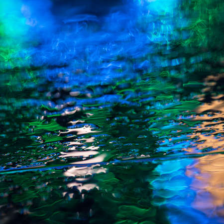 Abstract colorful water background.