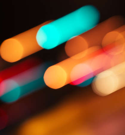 Abstract colorful blurry bokeh background.の写真素材