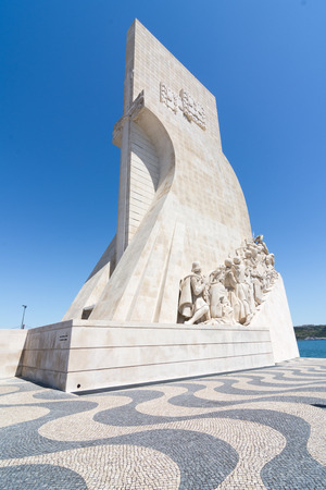 LISBON - JUNE 7, 2017: Discoveries Monument in Lisbon, Portugalのeditorial素材