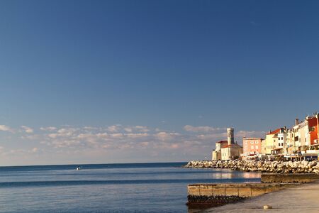 Piran panoramaの写真素材