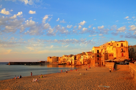 beach Sicilyの写真素材