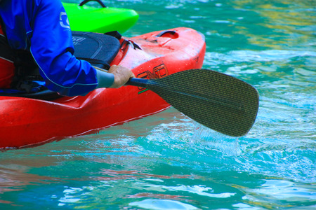 kayakingの写真素材